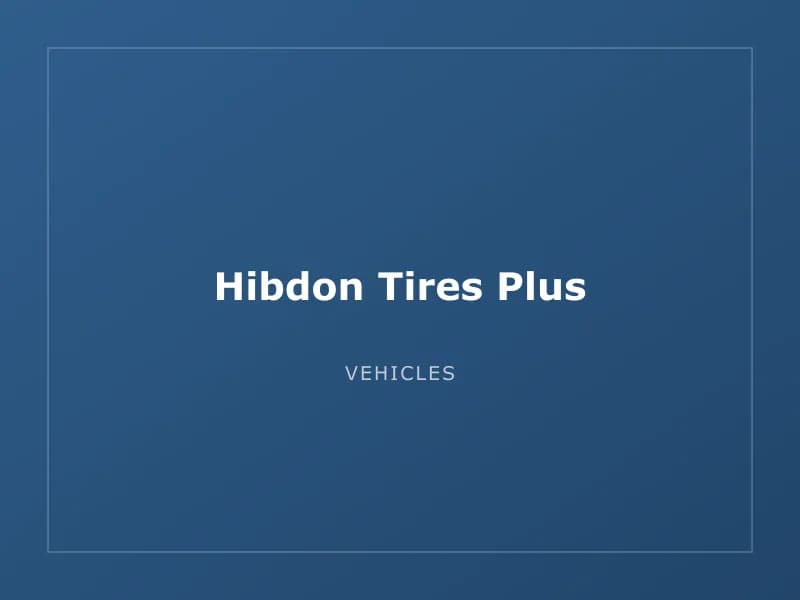 Hibdon Tires Plus