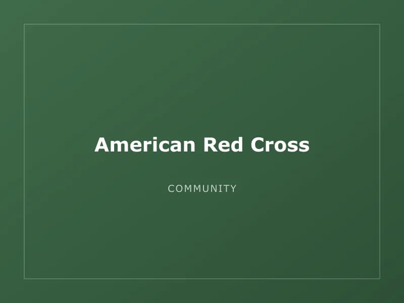 American Red Cross