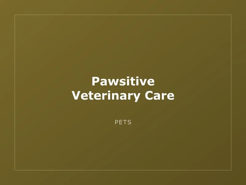 Pawsitive Veterinary Care