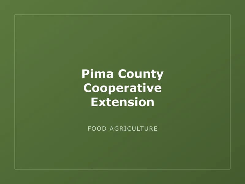 Pima County Cooperative Extension