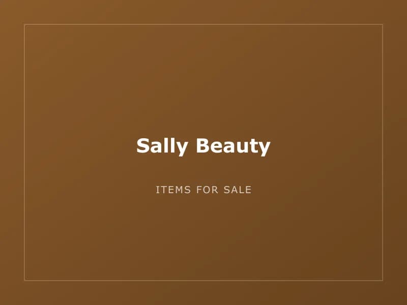 Sally Beauty