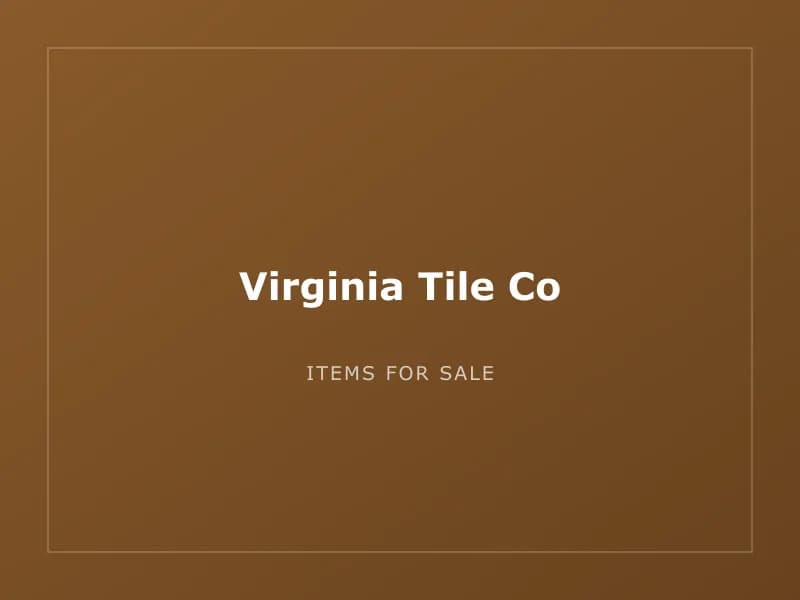 Virginia Tile Co