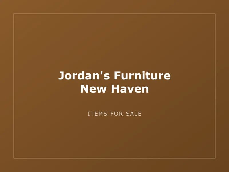 Jordan's Furniture New Haven