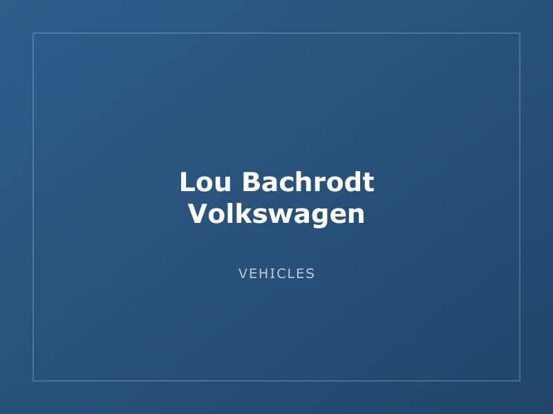 Lou Bachrodt Volkswagen