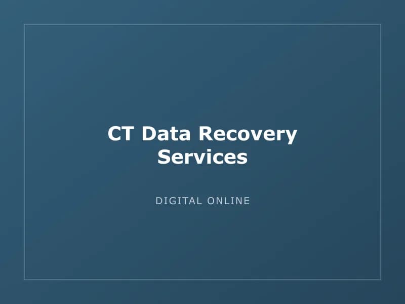 CT Data Recovery Services