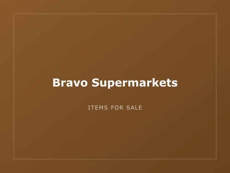Bravo Supermarkets