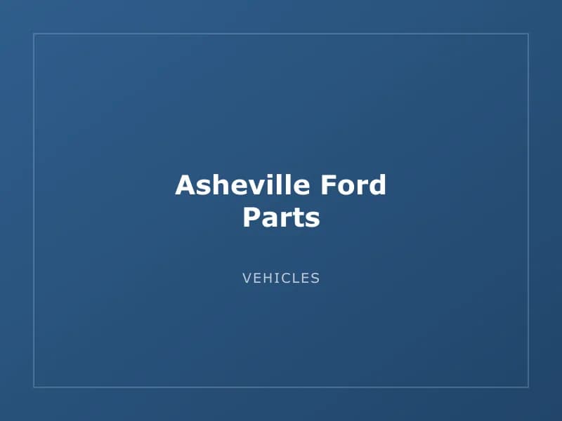 Asheville Ford Parts