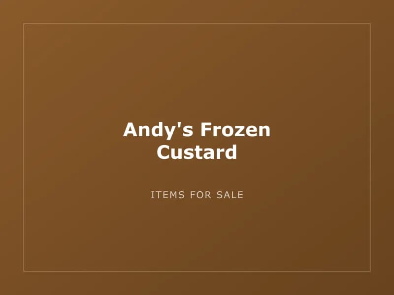Andy's Frozen Custard