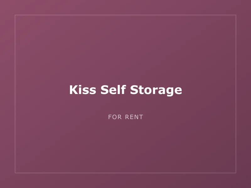 Kiss Self Storage