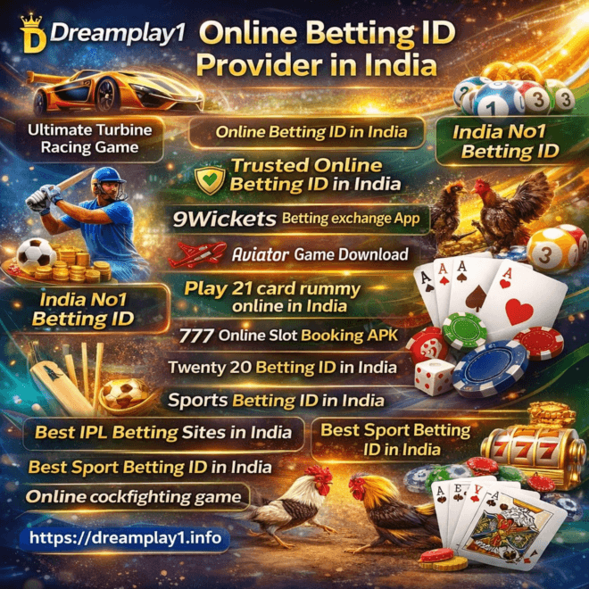 Get a Trusted Online Betting ID in India Today – Dreamplay1