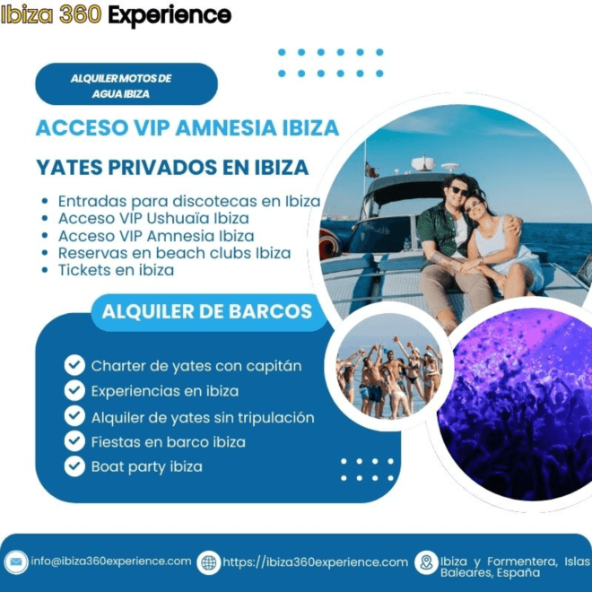 Lujo, diversión y aventura: Experiencias en Ibiza