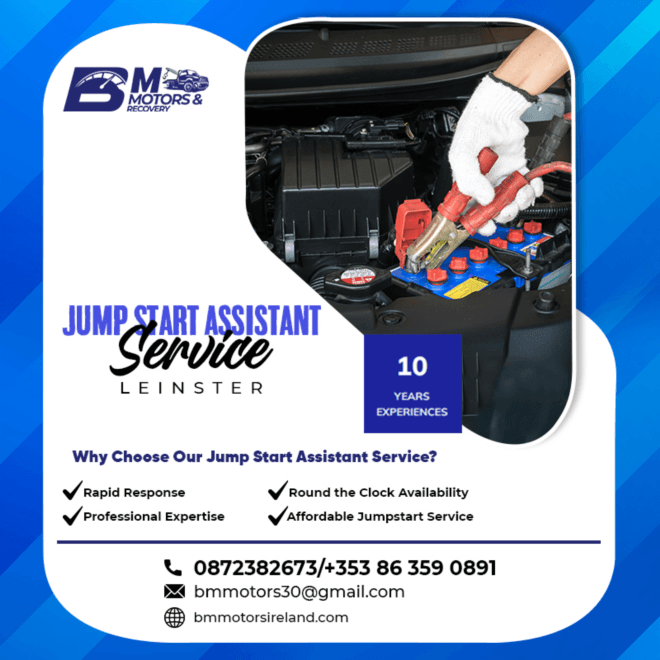 Reach Out To Us Anytime For Jumpstart Assistant Service In Leinster