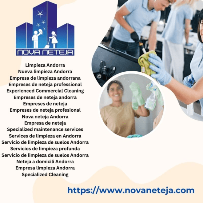 Servicios de limpieza eficientes Andorra - Nova Neteja