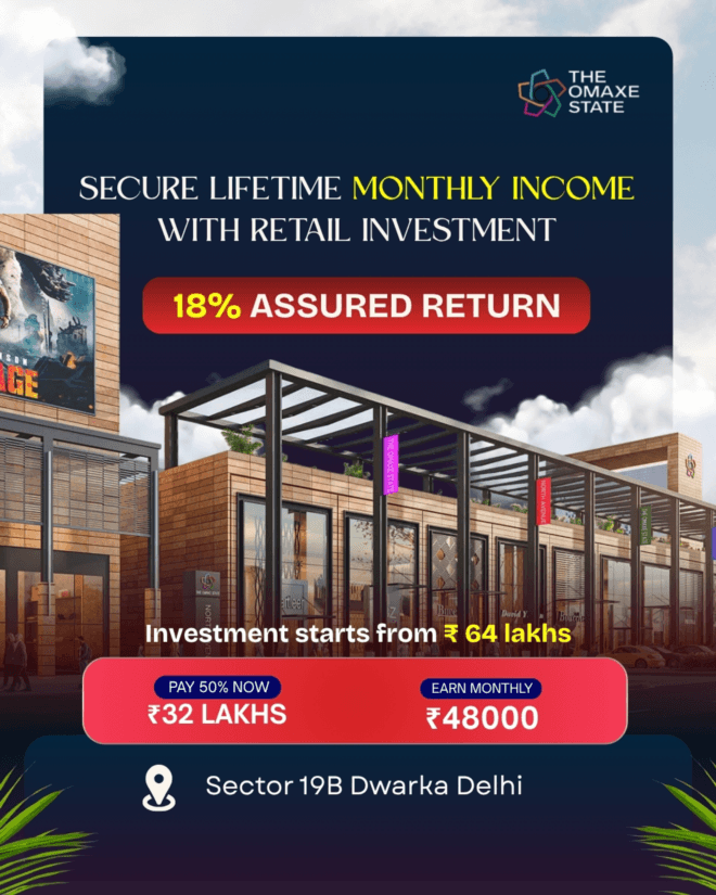 Omaxe State Dwarka Sector 19B – Premium Commercial Investment Opportunity