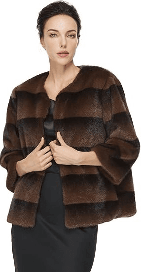amazon.com 20% Discount for Faux Fur Coat