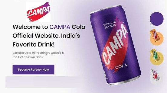 Apply online for a Campa Cola distributorship, dealership, or franchise