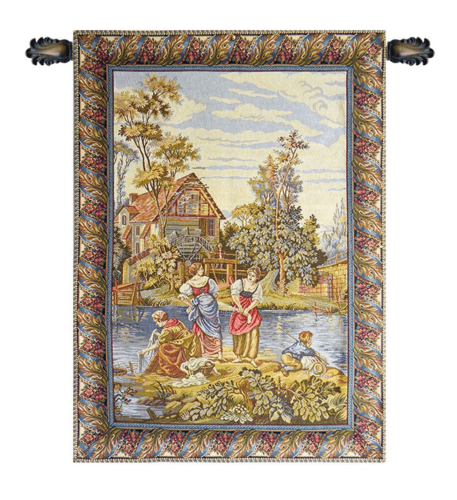 Rococo Romance Wall Tapestry – Inspired by Francois Boucher Art