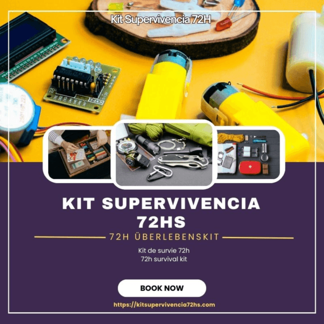 Prepárate para lo inesperado con un Kit de survie 72h