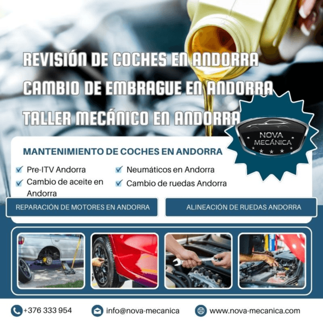 Nova Mecánica: especialistas en electricidad del automóvil Andorra