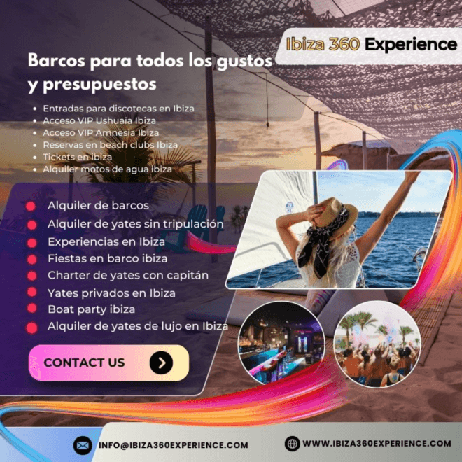 Experiencias VIP en Yates Privados en Ibiza