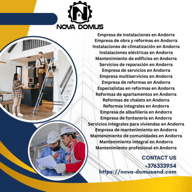 Empresa de fontanería en Andorra