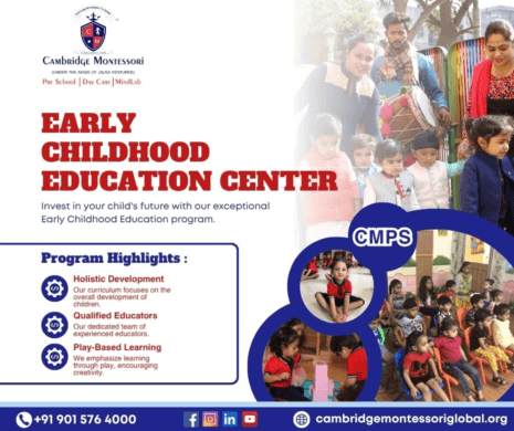 Best Early Childhood Education Centers | Cambridge Montessori