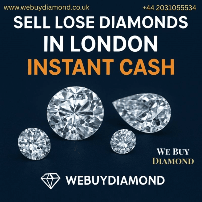 💎 Sell Loose Diamonds in London – Instant Cash, Trusted Buyer