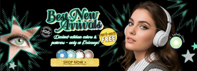 unicoeye.com Save 20% on cosplay, prescription and oversized contact lenses!