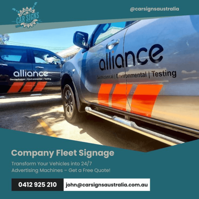 Van signage services Sydney