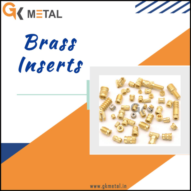 Manufacturer and Supplier of Brass Inserts for Plastic Injection Molding