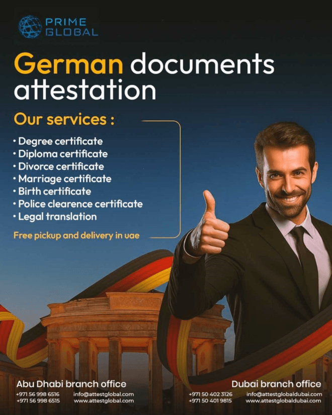 Compliant Germany Document Verification for UAE Legal and Business Needs