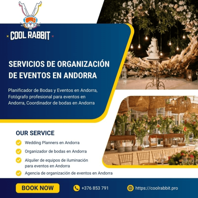 Wedding Planner y Coordinador de Bodas en Andorra – Cool Rabbit