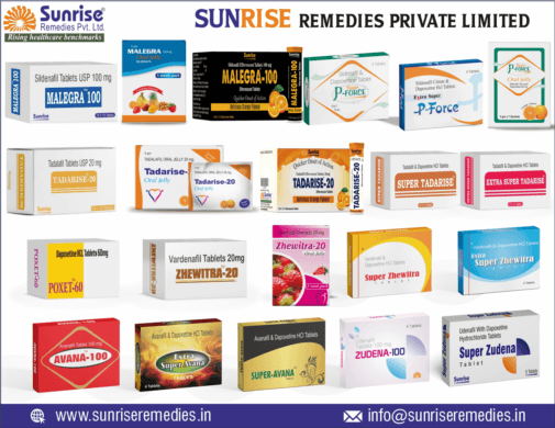 ED And PE Products Manufacturing Company In India at Sunrise Remedies