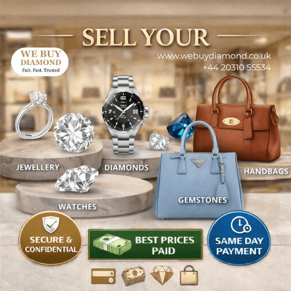 💎 Sell Your Jewellery, Diamonds & Luxury Items for Instant Cash in London