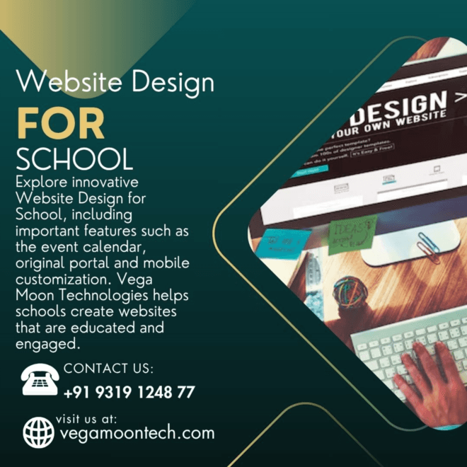Creative Website Design for School: Smart features require each school