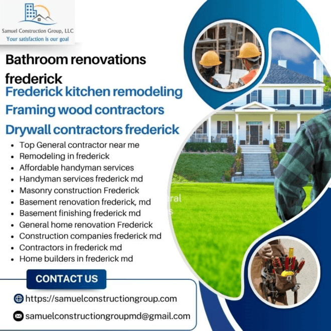 Expert Home Remodeling Contractors in Frederick, MD