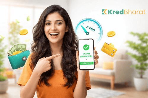 Instant Personal Loan Online Without Documents | KredBharat