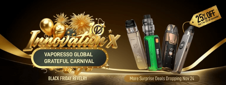 VAPORESSO BLACK FRIDAY REVELRY