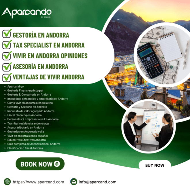 Servicios profesionales de asesor tributario en Andorra