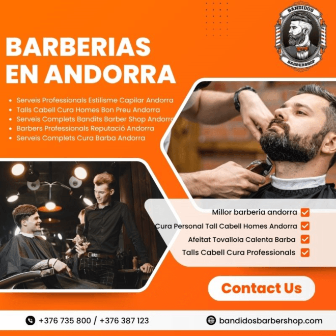 Bandidos Barbershop: Barbers Professionals amb Millor Reputació a Andorra