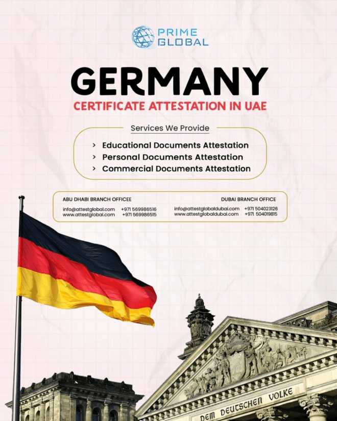 Trusted Germany Document Legalization Services in UAE