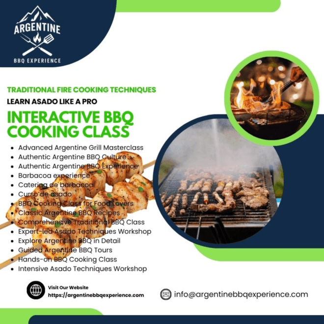 Join an Interactive BBQ Cooking Class for Authentic Asado