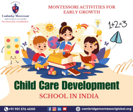 Child Care Development School in India – Montessori Activities for Early Growth