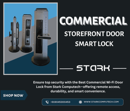 Commercial Storefront Door Smart Lock