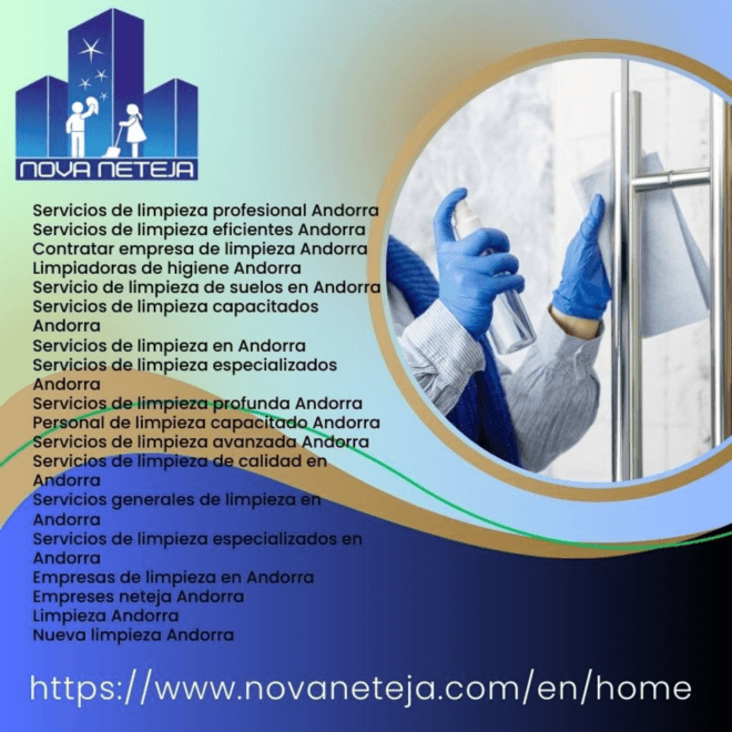 Servicios de empresa de limpieza andorrana – Nova Neteja