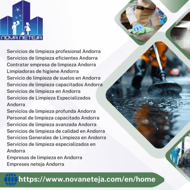 Servicios de limpieza de Calidad en Andorra | Nova Neteja