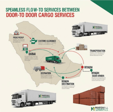 Cargo Services Between Dubai, UAE & Saudi Arabia with Marshall Logistics