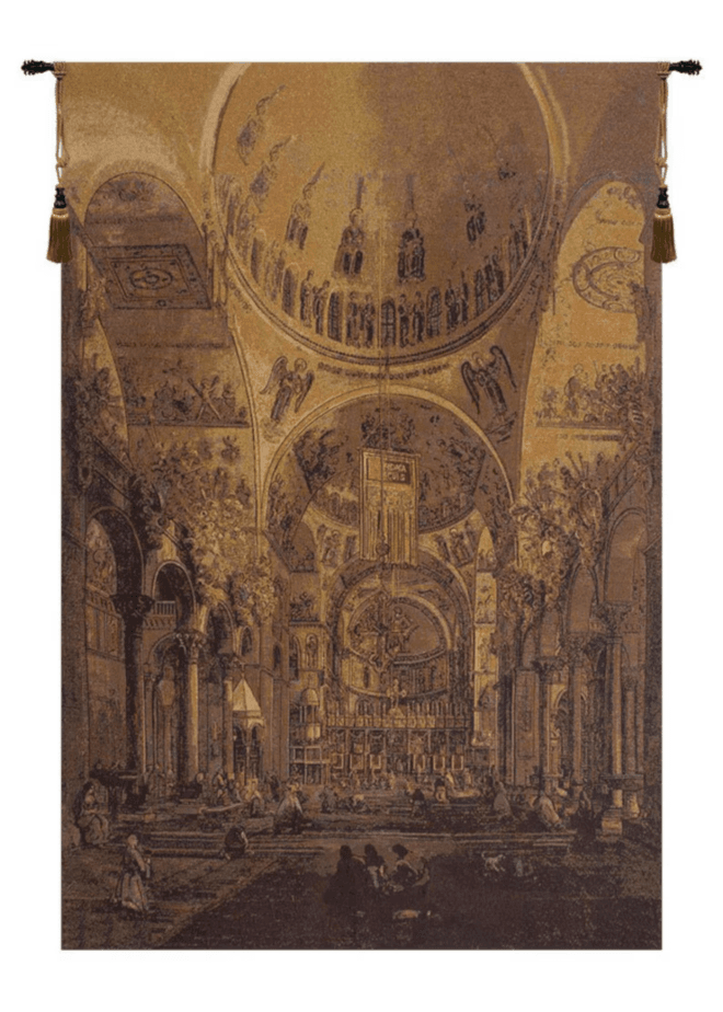 Italian San Marco Basilica Tapestry for Classic Interiors