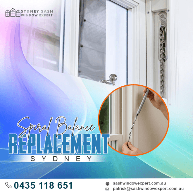 Choose Us For Spiral Balance Replacement In Sydney For Smooth Window Operation