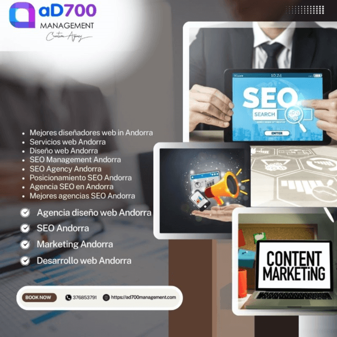 Agencia de Marketing en Andorra | Ad700management